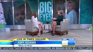 Amy Robach - strappy high heels - dress & athletic legs -  December 15, 2014