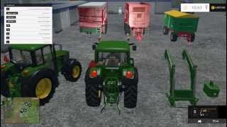 Farming Simulator 2015 John Deere 6430 FL Tractor Mod Pack