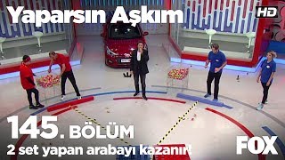 2 set yapan arabayı kazanır!  Yaparsın Aşkım 145. Bölüm