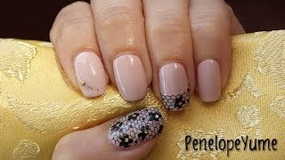 Nail art elegante e facile "Pizzo & Oro" - Lace&Gold nail art