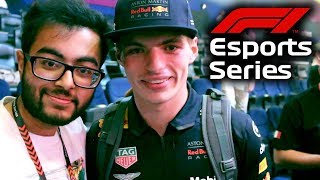 I Met Max Verstappen! - F1 ESports 2018 Pro Draft Event | Vlog