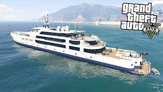 ROBBING PEOPLE ON A YACHT IN GTA 5!!! GTA 5 REAL LIFE PC MOD)