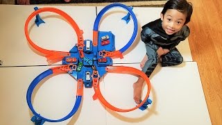 Hot Wheels Criss Cross Crash Track Playset