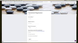 (Almost) Everything you need to run a Baduk Go Tournament