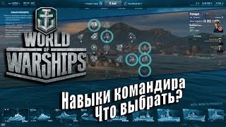 World of WarShips. Навыки командира. Как это работает и что выбрать.
