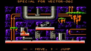 Вектор-06Ц, демка "Чип и Дейл" (Vector-06C, Chip and Dale demo)