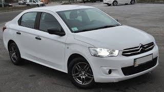 Citroen C-elysee 1.6 HDi MT ( Ситроен- с элизе дизель) реальный отзыв и тест драйв видео