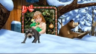 Новогодний детский проект Proshow Producer по мультику "Маша и Медведь"