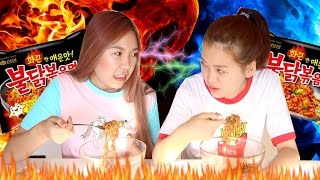 ВЫЗОВ! FIRE NOODLE CHALLENGE! ЛАЙФХАКИ Острая Лапша Челлендж!
