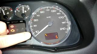 Zerar pedido de revisão peugeot 307