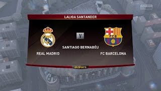 FIFA 17 : Full PC Gameplay - Real Madrid V/S FC Barcelona | 4K | 60fps | Maximum Settings