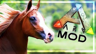 DE VRAIS CHEVAUX DANS ARK ! Test du mod : MarniiMods Horses