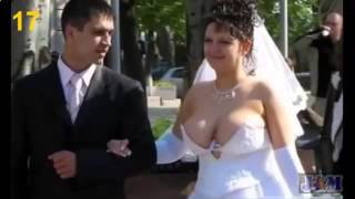 пьяные невесты ! сымые смешные приколы свадьбы ! Подборка
