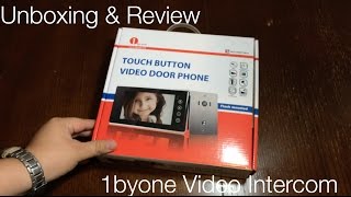 Unboxing & Review: 1byone Video Intercom