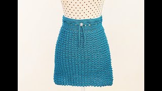Crochet skirt very easy @Majovel crochet