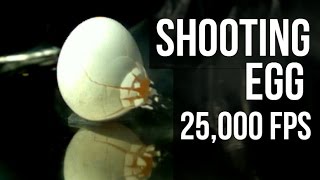 Shooting Eggs At 25,000 fps - Slow Mo Lab