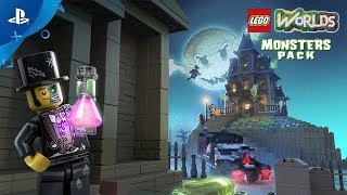 LEGO Worlds - Monsters Pack Official Trailer | PS4