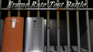 Frame Rate Test Battle (running GTA San Adreas) LG G4 vs Asus ZenFone 2 4GB RAM