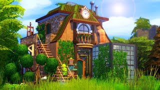 STEAMPUNK TINY HOUSE // Sims 4 Speed Build