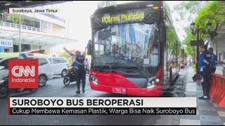 Canggih & Modern! Suroboyo Bus Resmi Beroperasi diresmikan Walikota Surabaya Risma