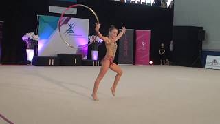 Terehhova Katerina (SK Nord) - Hoop |  Estonian RG Championships 2018 | Junior | Final