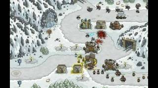Kingdom Rush - Level 8 (Iron Challange) - Icewind Pass