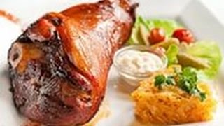 Как приготовить СВИНУЮ РУЛЬКУ .Маринованная рулька в духовке.