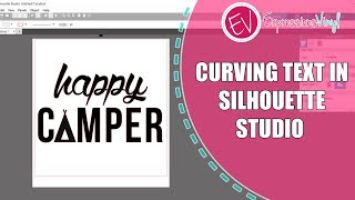 Custom Vinyl T-Shirt Design and How to Curve Your Text In Silhouette Studio