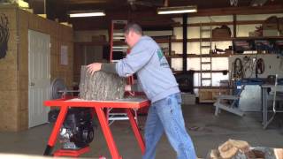 Screw log splitter 7