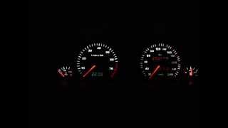 Audi 100 c4 плавный розжиг приборной панели