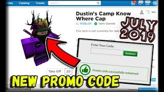 NEW ROBLOX PROMO CODE / JULY 2019 - FREE HAT