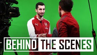 Henrikh Mkhitaryan signs for Arsenal | Behind-the-scenes