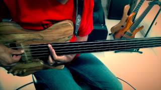 "RISE ME UP THE SUN" SOLO FRETLESS BASS (on a JCR custom Bass) by Jesus Rico