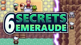 6 SECRETS & ASTUCES DANS POKÉMON ÉMERAUDE