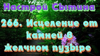 "Исцеление от камней в желчном пузыре" настрой Сытина