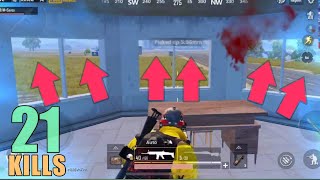 ME VS 6 IN BLUE ZONE!! | 21 KILLS | SOLO SQUAD | PUBG Mobile