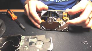 Hitachi laptop Hard Drive dismantle HD