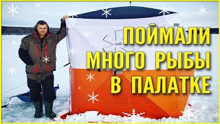 ВЗЯЛ ДЕВУШКУ НА ЗИМНЮЮ РЫБАЛКУ И... Рыбалка в палатке