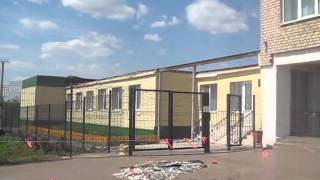 Ураган сорвал крышу с детского сада в Мордовии