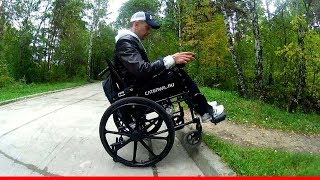 C-Drive электроприставка для коляски. Полный Видео обзор