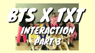 BTS X TXT INTERACTION PART 3 @MBC MUSIC BANK