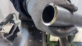 GTW-1500WMT - снятие фаски с трубы малого диаметра
