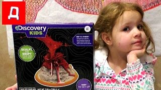Опыты по Физике Создаём Вулкан Дома Опыты Дома Discovery Kids Видео Для Детей