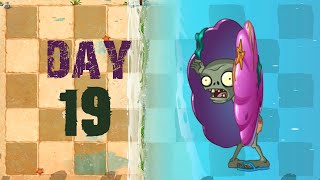 [Pre-1.8] Plants vs. Zombies 2 China - Big Wave Beach - Day 19