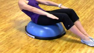 Examples of Pilates Poses on the Stability Ball