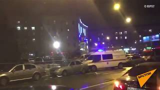 Взрыв в магазине "Перекресток" в Петербурге 27.12.2017