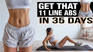 Abs Workout ?Get that 11 Line Abs in 35 days