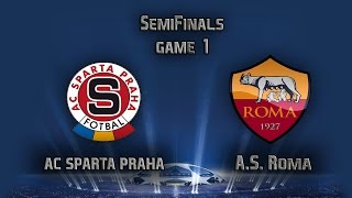 PES 15 PS4 | Champions League | Sparta - Roma | Semi-final