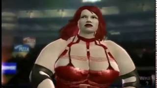 Intergender mixed wrestling: huge and beautiful Jessica Jones vs Kevin Jonsford - the Amazon Club