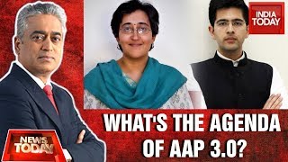 AAP's Young Turks, Raghav Chandha & Atishi Marlena Exclusive | News Today With Rajdeep